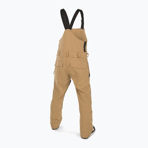 Spodnie snowboardowe Volcom Roan Bib Overall (caramel)