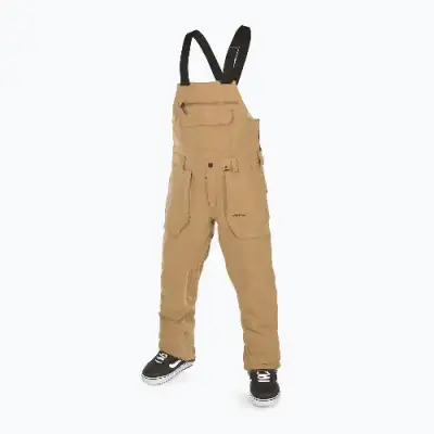 Spodnie snowboardowe Volcom Roan Bib Overall (caramel)