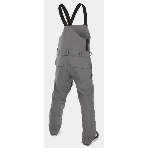 Spodnie snowboardowe Volcom Roan Bib Overall (dark grey)