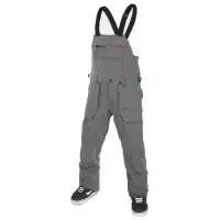 Spodnie snowboardowe Volcom Roan Bib Overall (dark grey)