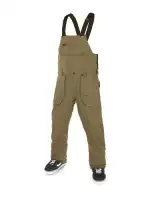 Spodnie snowboardowe Volcom Roan Bib Overall (dark teak)