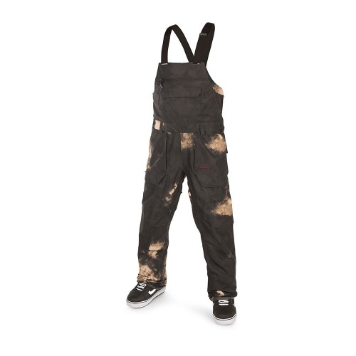 Spodnie snowboardowe Volcom Roan Bib Overall (bleach black)