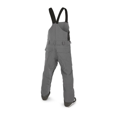 Spodnie snowboardowe Volcom Rain Gore Tex Bib Overall (dark grey)