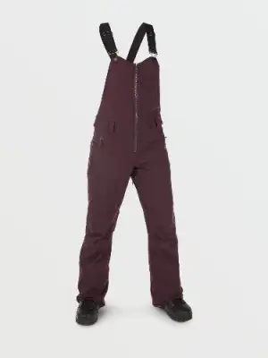 Spodnie snowboardowe Volcom Swift Bib Overall Wmn (black plum)