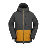 Kurtka snowboardowa Volcom Deadlystones Ins (dark grey)