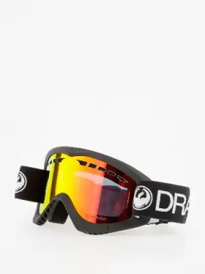 Gogle Dragon DXS (black/lumalens red ion)