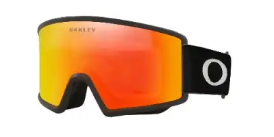 OAKLEY TARGET LINE L MATTE BLACK FIRE IRIDIUM