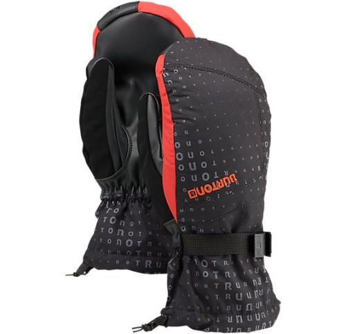 Burton Profile Mitt True Black Corpo Print
