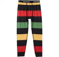 Kalesony Burton Midweight Pant Pop Stripe Rasta