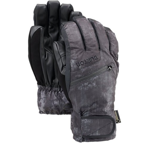 Burton Gore Under Glove True Black Washed Out