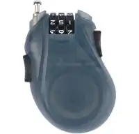 Burton Cable Lock Translucent Black