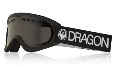 Gogle Dragon DX Black Dark Smoke