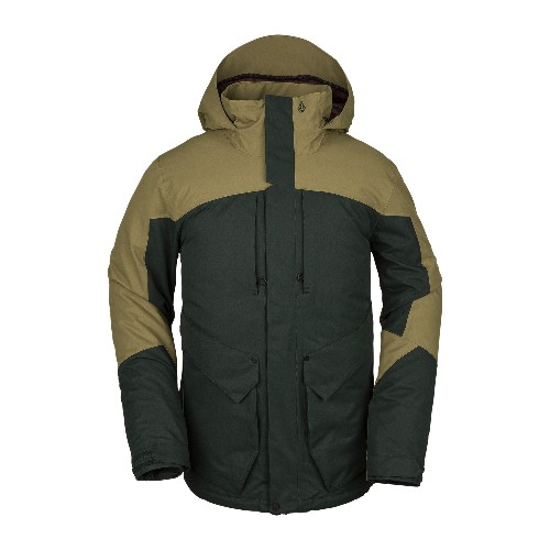 Kurtka Snowboardowa Volcom '20 Anders 2L TDS Dark Green