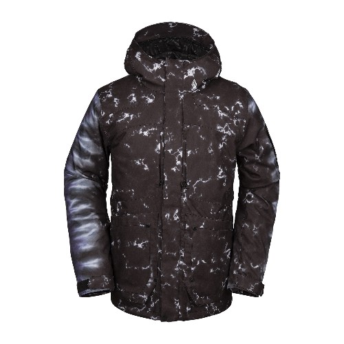 Kurtka Snowboardowa Volcom '20 Scortch Insulated Black Print