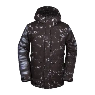 Kurtka Snowboardowa Volcom '20 Scortch Insulated Black Print