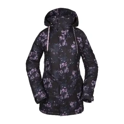 Kurtka Snowboardowa Volcom '20 Westland insulated Black Floral Print Women