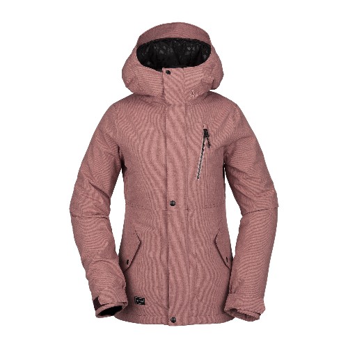 Kurtka Snowboardowa Volcom Ashlar Insulated Mauve Women